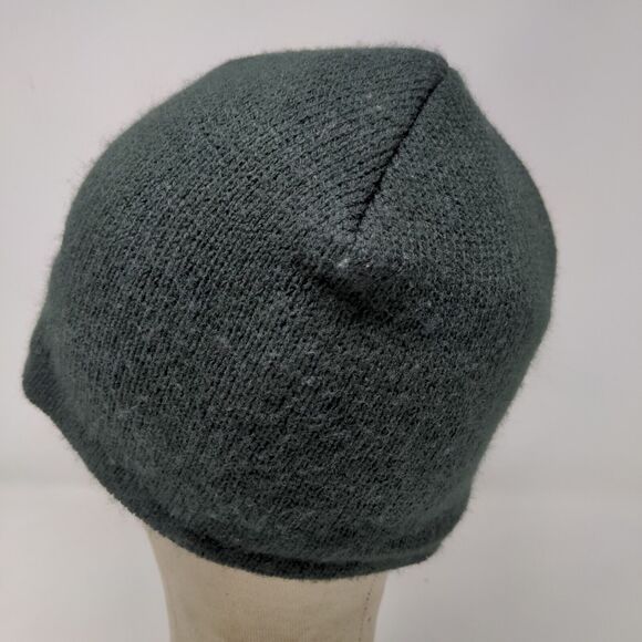 Unbranded Men's Knit Beanie Hat Cap Black Mono Sol Embroidered Logo - Picture 5 of 10